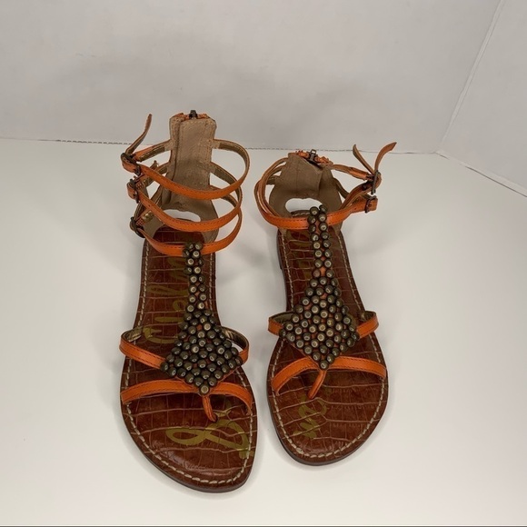 Sam Edelman embellished sandals. - Picture 4 of 8